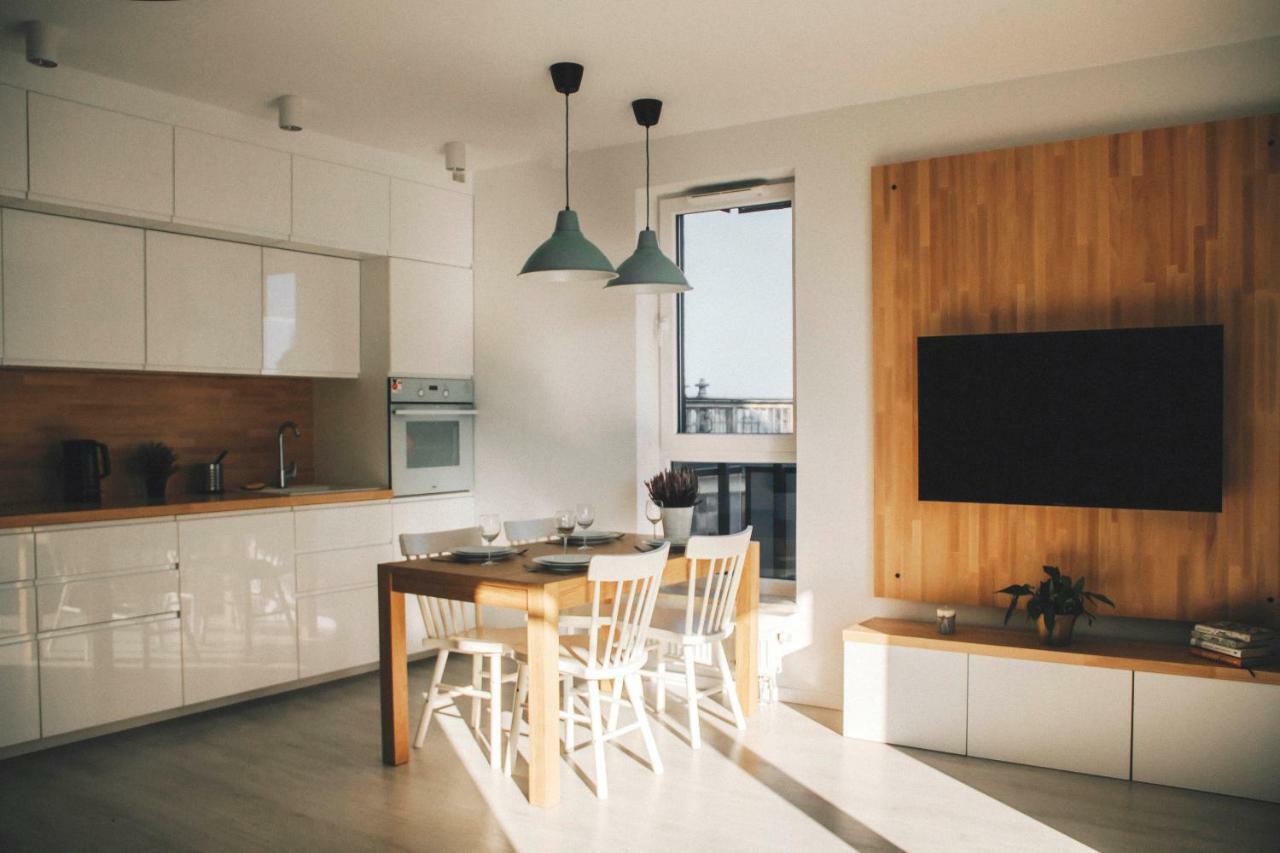 Pobookowane Stocznia Apartments กดัญสก์ ภายนอก รูปภาพ